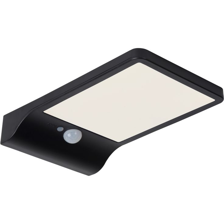 Ulkoseinävalaisin Lucide Basic LED, 1x3W, IP44, musta