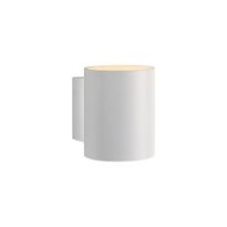Seinävalaisin Lucide Xera, Ø80mm, 42W, valkoinen
