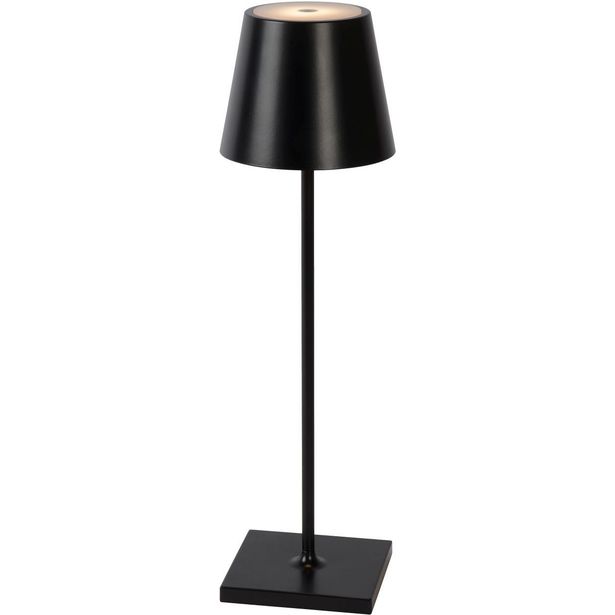 Ulkopöytävalaisin Lucide Justin Ø11cm, 3 Step himmennys, 1x2.2W/3000K, IP54, eri värejä