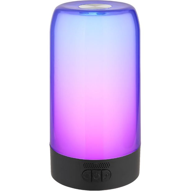 Pöytävalaisin Globo Sandrina RGB, 1W, musta