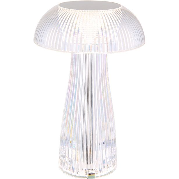 Pöytävalaisin Globo Gixi 15cm, CCT, USB, kirkas