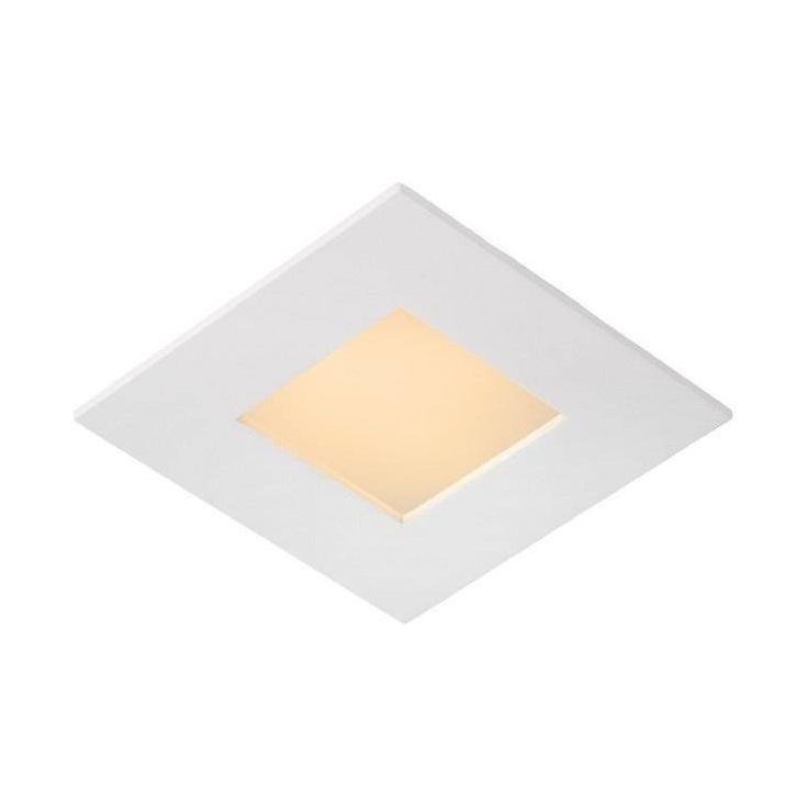Upotettava valaisin Lucide Brice-LED, 72x0,09W, 230V, 3000K, 415lm, IP40, valkoinen