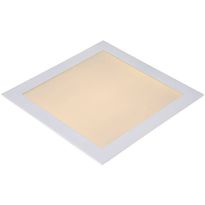 Upotettava valaisin Lucide Brice-LED, 30W, 230V, 3000K, 1957lm, IP40, valkoinen