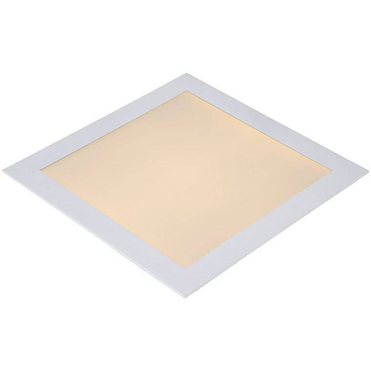 Upotettava valaisin Lucide Brice-LED, 30W, 230V, 3000K, 1957lm, IP40, valkoinen