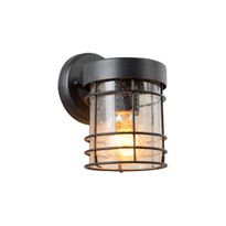 Ulkoseinävalaisin Lucide Keppel, 60W, musta
