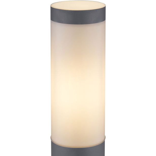 Ulkoseinävalaisin Globo Boston, IP44, Ø7.6cm, antrasiitti