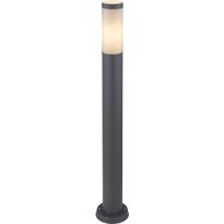 Ulkopylväsvalaisin Globo Boston, IP44, 80cm, antrasiitti