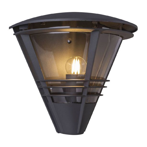 Ulkoseinävalaisin Globo Salla, 60W, musta