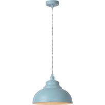 Riippuvalaisin Lucide Isla, Ø29 cm, pastellinsininen