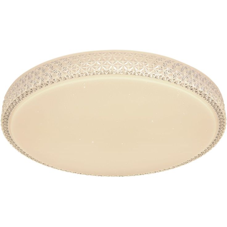 LED-kattovalaisin Globo Ovi, CCT, Ø60cm, valkoinen + kaukosäädin