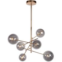 LED-riippuvalaisin Lucide Alara Ø72cm, G4, 1.5W 2700K, eri värejä