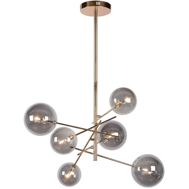 LED-riippuvalaisin Lucide Alara Ø72cm, G4, 1.5W 2700K, eri värejä