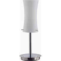 Pöytävalaisin Paul Neuhaus Lory, 40W, 230V, IP20, Ø 170mm, harjattu teräs