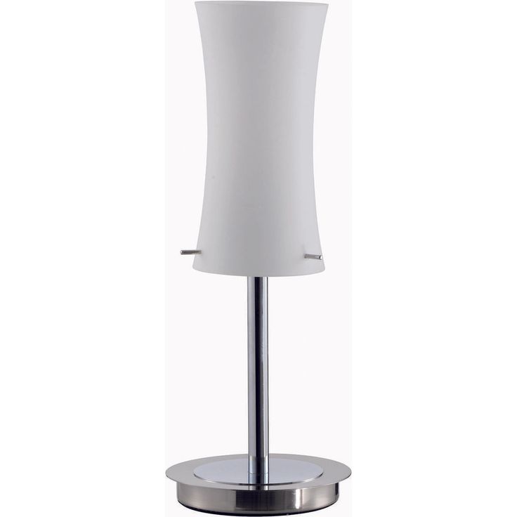 Pöytävalaisin Paul Neuhaus Lory, 40W, 230V, IP20, Ø 170mm, harjattu teräs