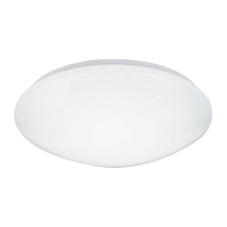 LED-plafondi Globo Atreju, Ø39cm, 24W, himmennettävä, valkoinen