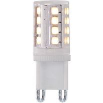 LED-lamppu G9 Lucide 3.5W, 2700K, 350lm, IP20, Ø15mm, valkoinen
