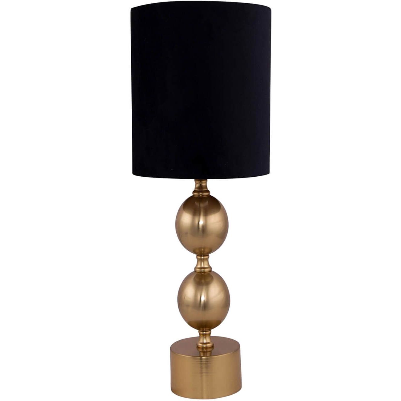 Pöytävalaisin FocusLight Taika 54cm, messinki/musta