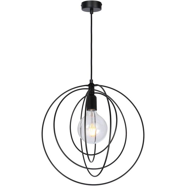 Riippuvalaisin Globo Sarini, Ø42cm, musta