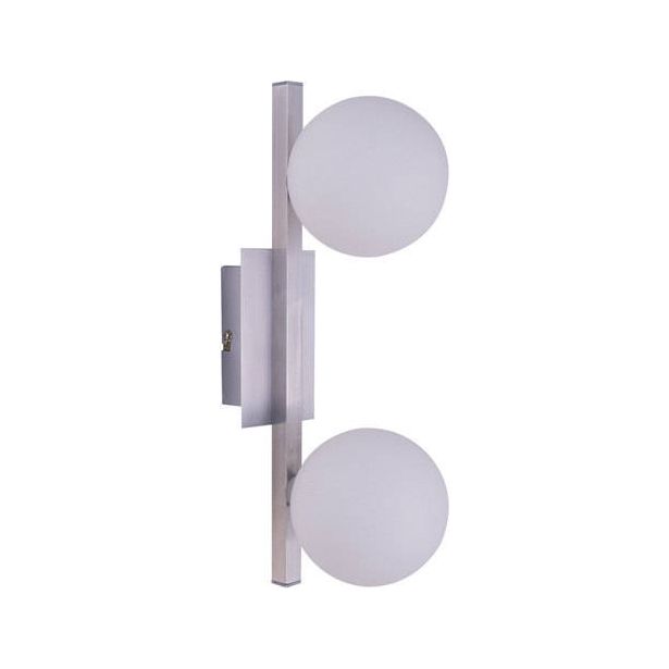 Kattovalaisin Globo New Design, 2x40W, 230V, 2700K, IP20, harjattu alumiini