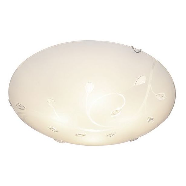 Kattovalaisin FocusLight Burgy, 4x60W, 230V, IP20, Ø 500mm, valkoinen