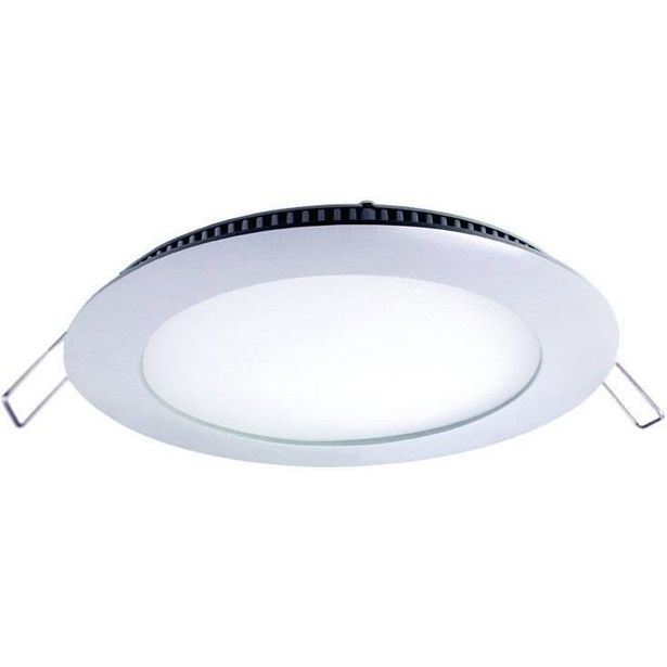 Upotettava valaisin FocusLight Slim LED, 15W, 230V, 3500K, 900lm, IP20, Ø 180mm, valkoinen