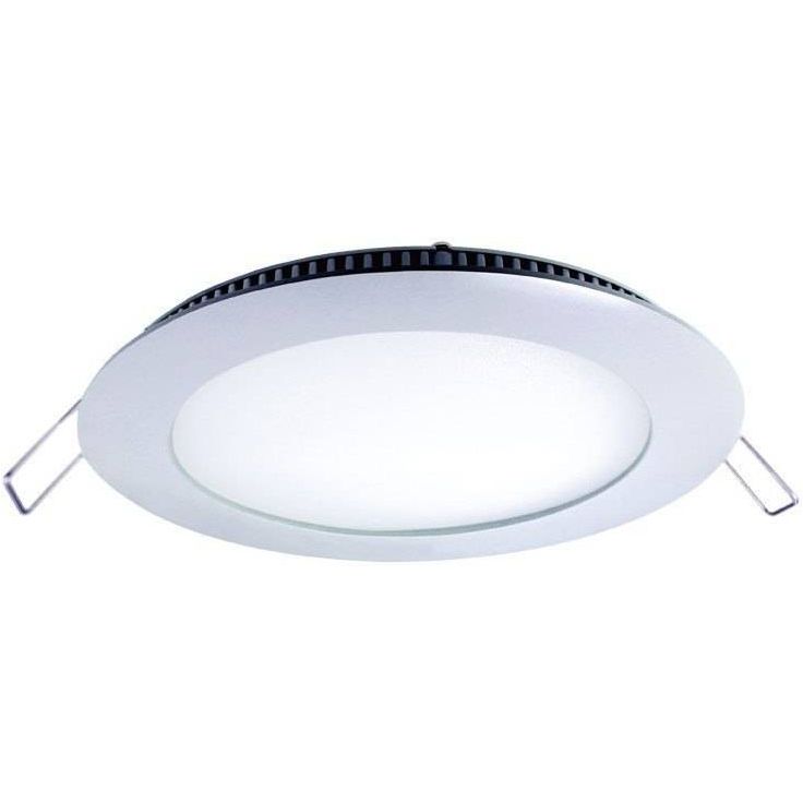 Upotettava valaisin FocusLight Slim LED, 15W, 230V, 3500K, 900lm, IP20, Ø 180mm, valkoinen