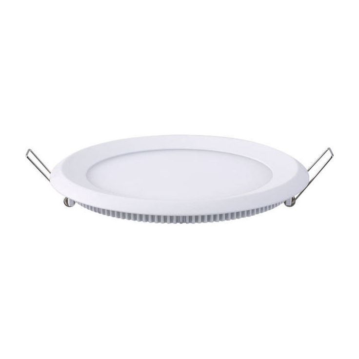 Upotettava valaisin FocusLight Slim LED, 15W, 230V, 3000K, 900lm, IP44, Ø 180mm, valkoinen