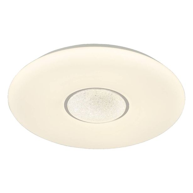 LED-plafondi FocusLight Moon, Ø51cm, 36W, himmennettävä, valkoinen