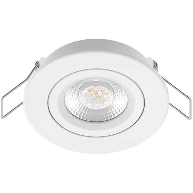 LED-valaisin FocusLight Sulo, upotettava, suunnattava, 3 CCT, IP65/IP20, valkoinen