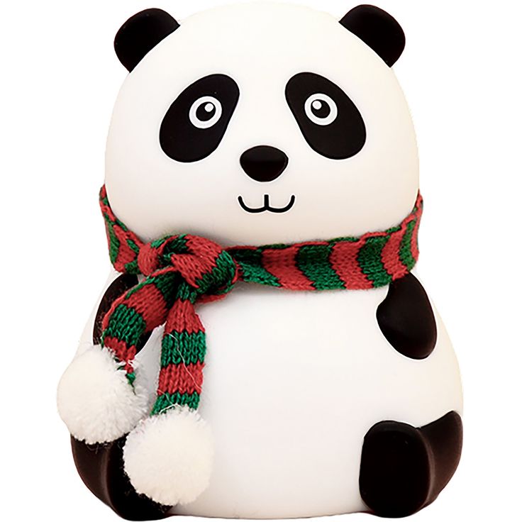 Lastenvalaisin FocusLight Panda RGB ladattava valkoinen