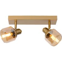 Kattospotti Lucide Bjorn, 14x30cm, IP20, kulta