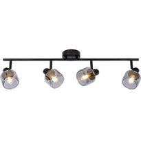 Kattospotti Lucide Bjorn, 14x74cm, IP20, musta