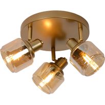 Kattospotti Lucide Bjorn, Ø38cm, IP20, kulta