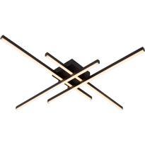 Plafondi Lucide Novak, 80x80cm, IP20, 42W, musta