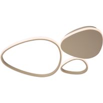 Plafondi Lucide Samling, 43x62cm, IP20, 30W, beige