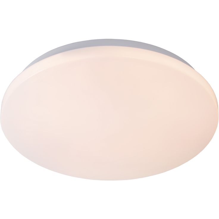 LED-kattovalaisin Lucide Otis, Ø26 cm, 1x14W, opaali
