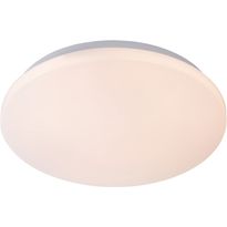 LED-kattovalaisin Lucide Otis, Ø34 cm, 1x26W, opaali
