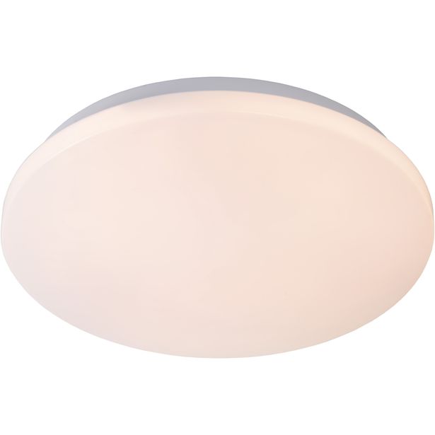 LED-kattovalaisin Lucide Otis, Ø34 cm, 1x26W, opaali