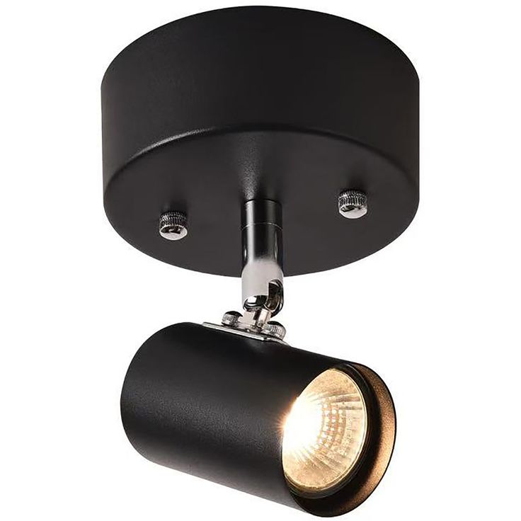 Kattospottivalaisin FocusLight Nordic 1-osainen Ø12cm GU10 musta