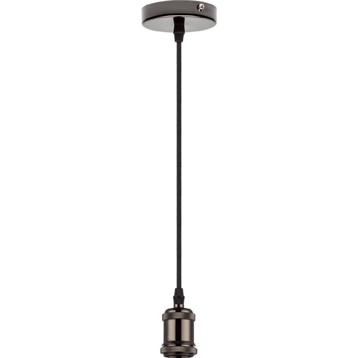 Riippuvalaisin Globo Suspension, Ø10cm, 60W, musta