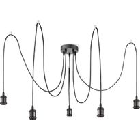 Riippuvalaisin Globo Oliver A31-5, Ø200cm, 40W, musta
