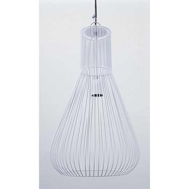 Riippuvalaisin FocusLight Loft, 60W, 230V, IP20, Ø 335mm, valkoinen