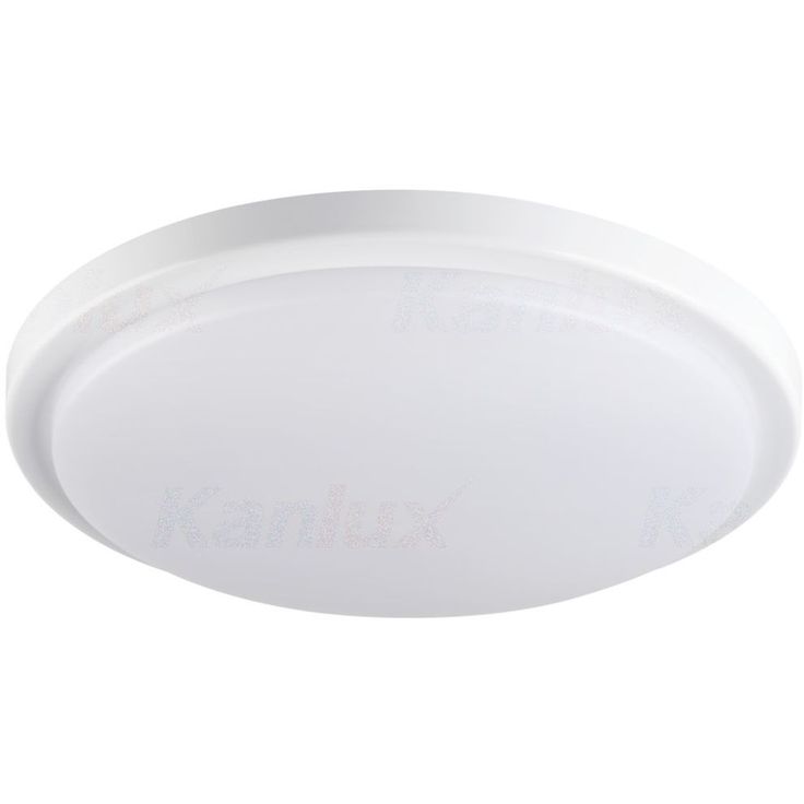 LED-kattovalaisin Kanlux Orte, IP54, valkoinen, eri kokoja