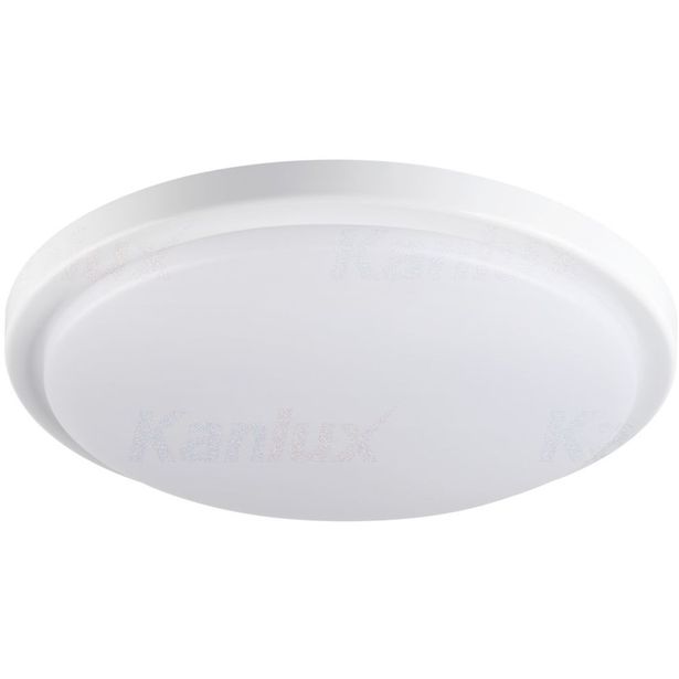 LED-kattovalaisin Kanlux Orte, liiketunnistimella, IP54, valkoinen, eri kokoja