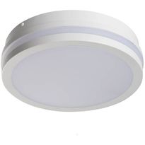 LED-kattovalaisin Kanlux Beno, IP54, Ø26cm, eri värejä