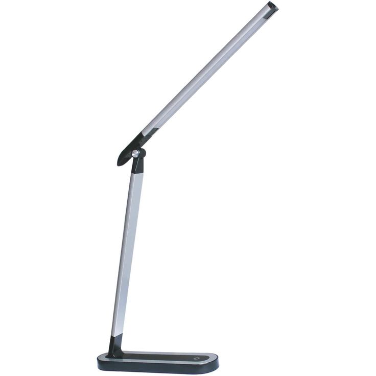 Pöytävalaisin Polux Madera, 35.8cm, musta/hopea