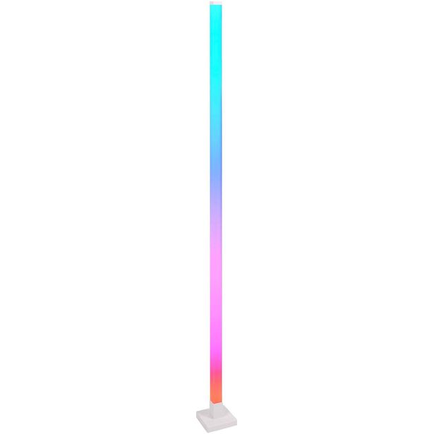 Lattiavalaisin Polux Magical 150cm, CCT 3000K RGB, valkoinen