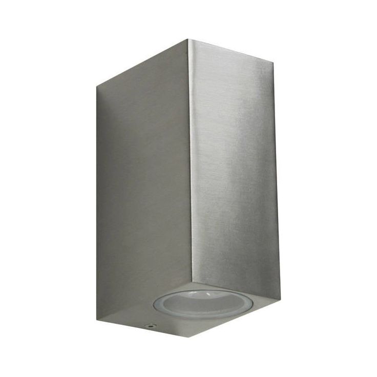 Seinävalaisin Smartwares Miika, 2x3W, 230V, 3000K, 320lm, IP44, teräs