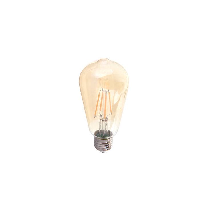 LED-lamppu ST64 V-TAC VT-1964, 4W, 230V, 2200K, 350lm, IP20, Ø 58mm, amber kupu