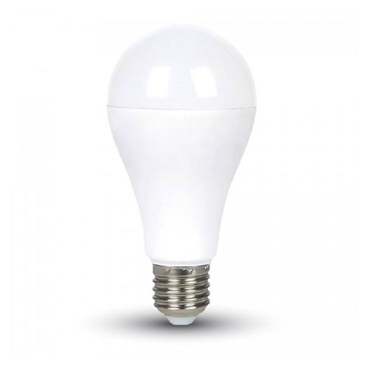 LED-lamppu A65 V-TAC VT-2017, 17W, 230V, 3000K, 1800lm, IP20, Ø 65mm